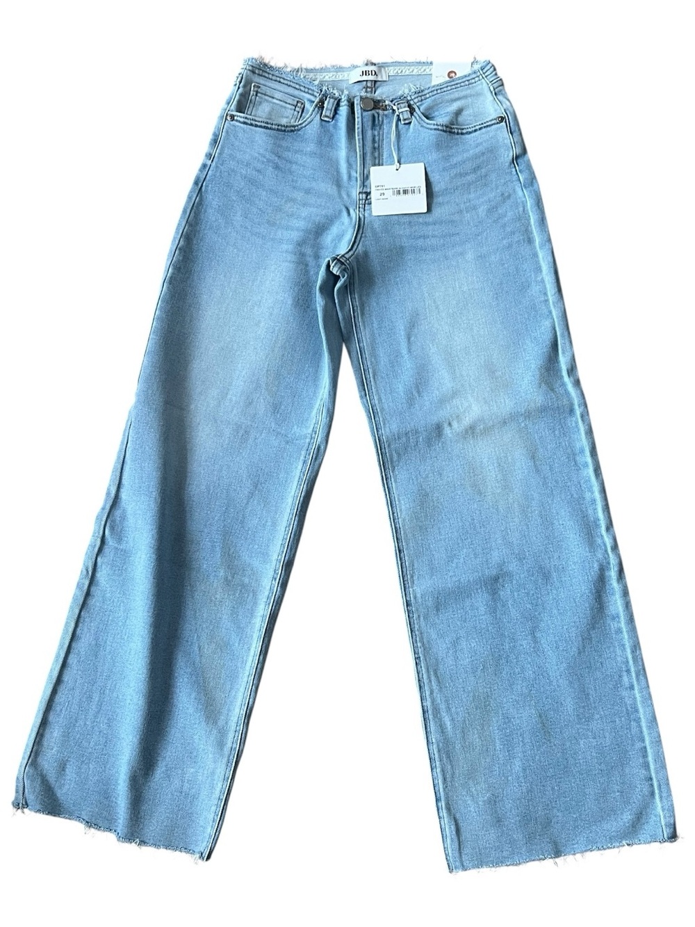 JBD Frayed Waistband Jeans Light Wash Size 29 NWT - Picture 3 of 9